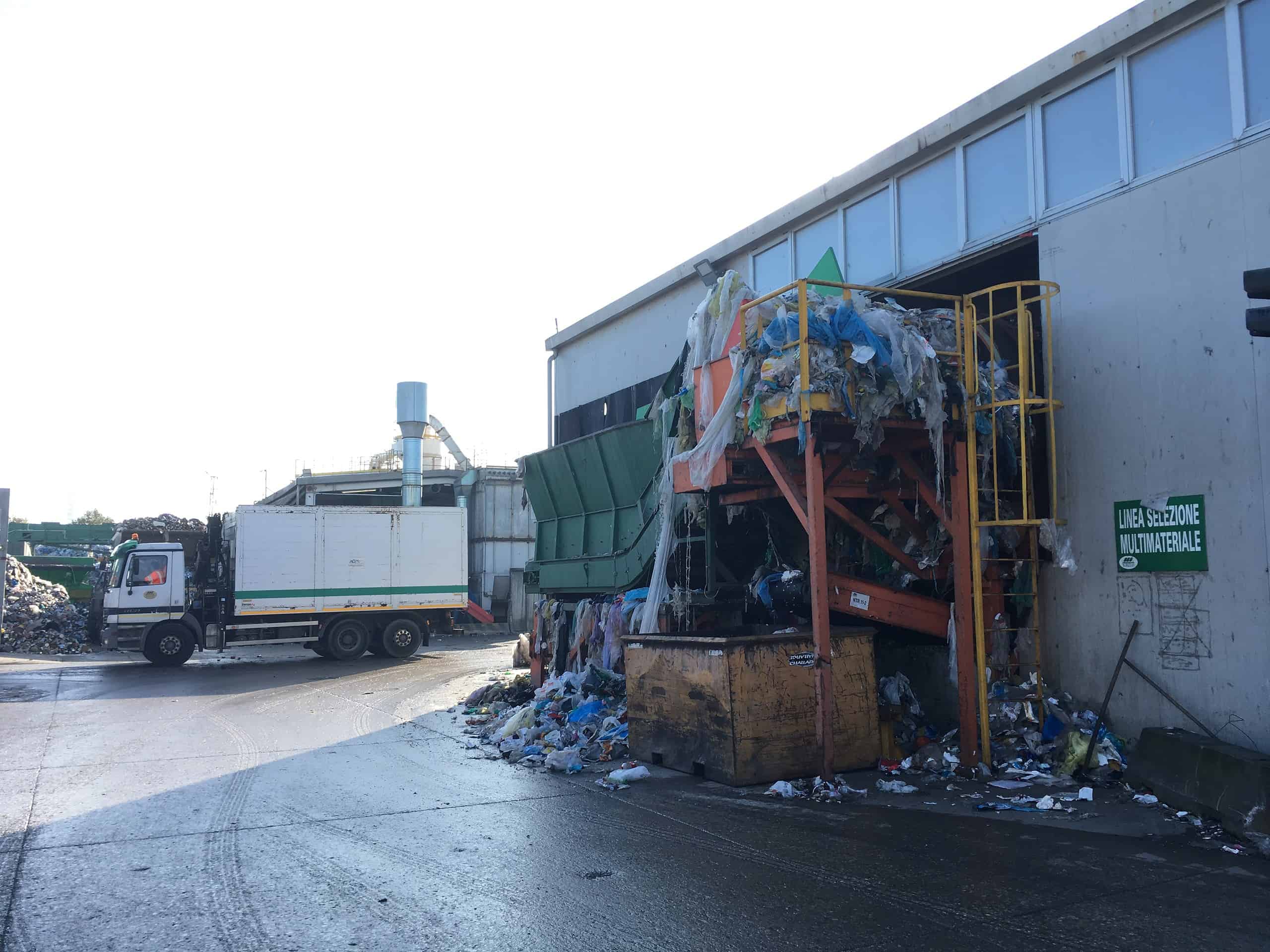 Discarica per smaltimento rifiuti sostenibilità
